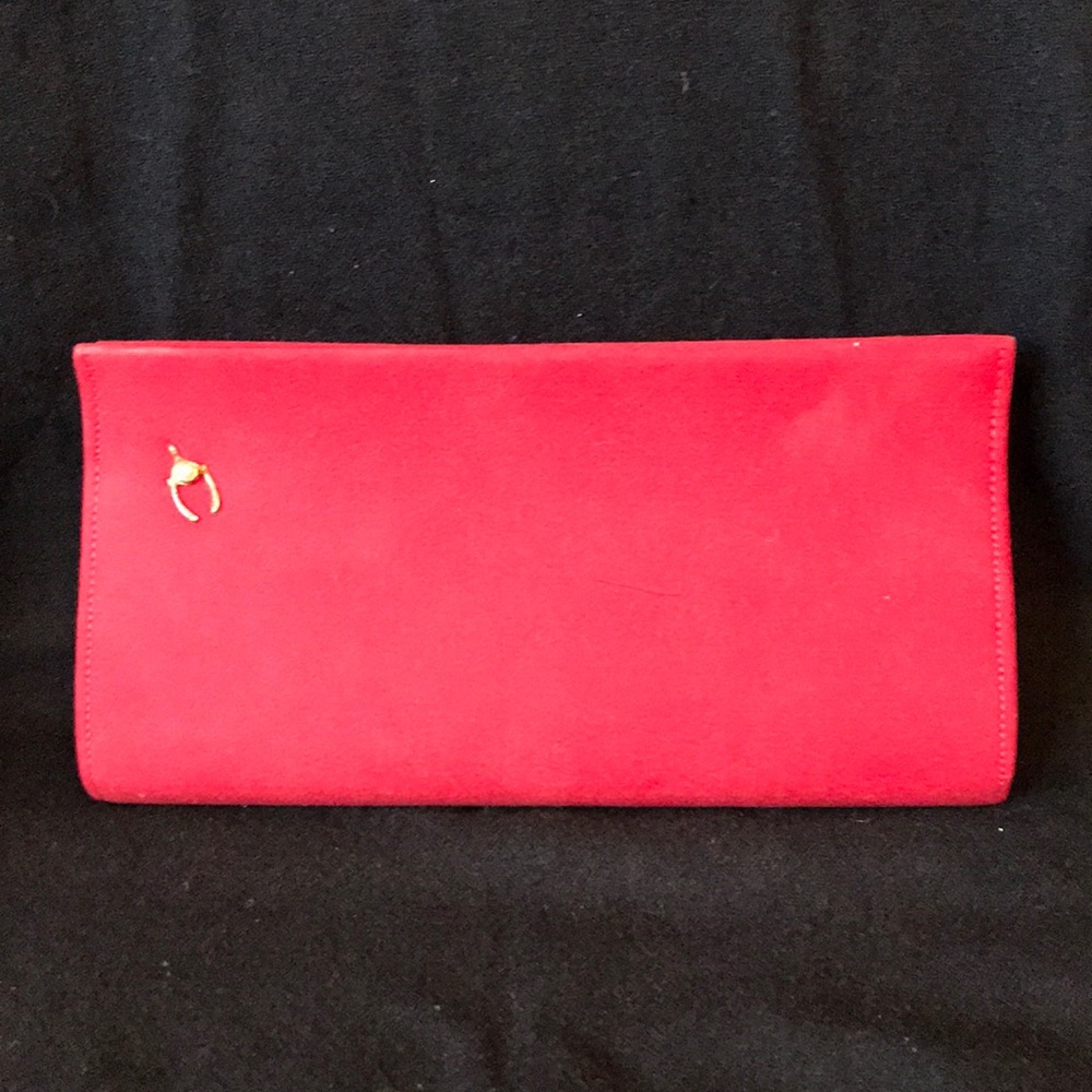 Vintage Red Clutch